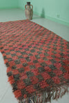 Moroccan Runner Rug 3.4feet x 7.4feet