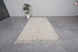 Handmade berber rug 5.2 X 8.2 Feet - beige rug