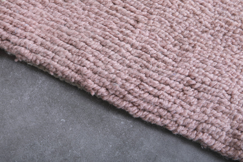 Moroccan Rug - 2.3x10 FT | Handwoven Pink Runner