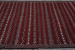 Handwoven kilim rug 5.6 x 11.3 Feet