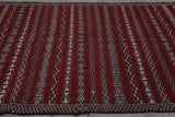 Handwoven kilim rug 5.6 x 11.3 Feet