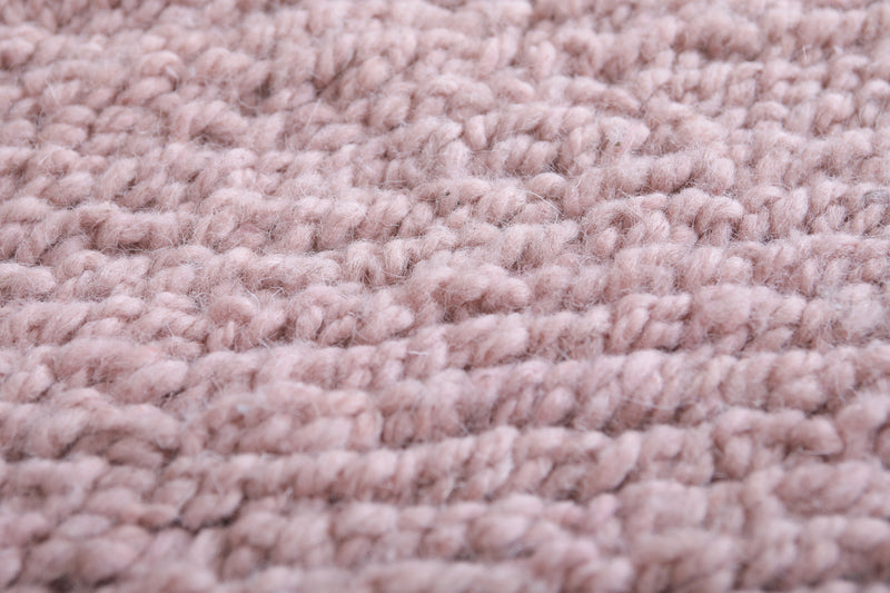 Moroccan Rug - 2.3x10 FT | Handwoven Pink Runner