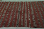 Hand woven Moroccan rug 4.7 FT X 8.1 FT