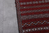 Handwoven kilim rug 5.6 x 11.3 Feet