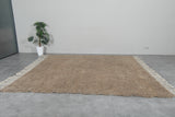 Beni Ourain Moroccan Rug - 8.4 x 9.1 ft | Handwoven Neutral Elegance