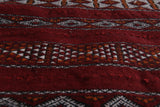 Handwoven kilim rug 5.6 x 11.3 Feet