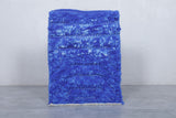 Blue Moroccan rug 1.8 X 2.4 Feet