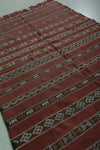 Hand woven Moroccan rug 4.7 FT X 8.1 FT