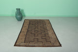 Tuareg rug 4.1 X 6.2 Feet