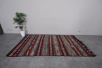 Vintage Berber kilim 5.1ft x 9ft