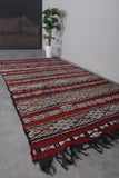 Vintage Berber kilim 5.1ft x 9ft