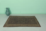 Tuareg rug 4.1 X 6.2 Feet