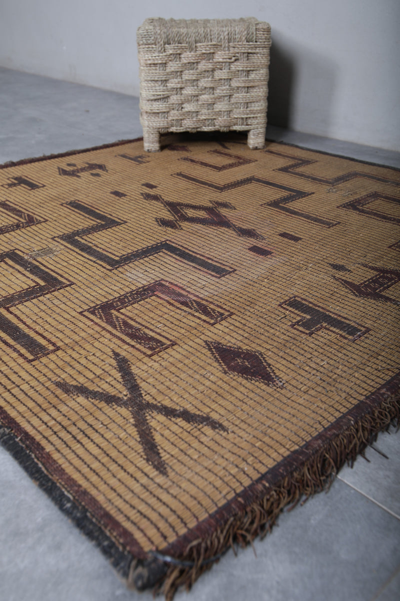 Tuareg rug 3.7 X 3.7 Feet