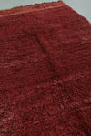 Moroccan rug red 3.5 FT X 5.7 FT