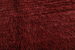 Moroccan rug red 3.5 FT X 5.7 FT