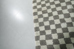 Checkered Moroccan Rug - 10 x 9.6 Feet | Handcrafted Wool Rug