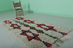 Woolen Azilal Runner rug 2.9 x 7 Feet