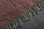 Pink Moroccan rug - Contemporary rug - Custom Wool rug