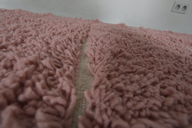 Pink Moroccan rug - Contemporary rug - Custom Wool rug