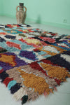 handmade berber rug 3.8 X 5.7 Feet