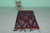 handmade berber runner rug 3.4 X 5.9 Feet - Runner moroccan rugs