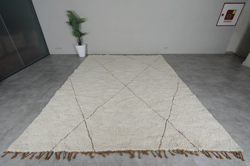 Beni Ourain Rug 9 X 12 FT Trellis Rug - 