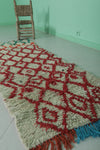 Shaggy Azilal rug 2.4 X 6.5 Feet