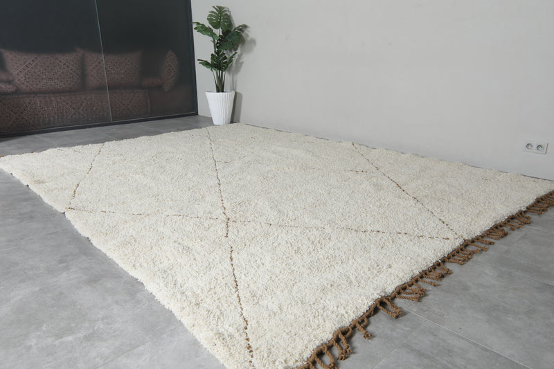 Beni Ourain Rug 9 X 12 FT Trellis Rug - 