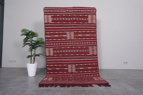 Handwoven kilim 4.5ft x 7.8ft