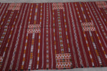 Handwoven kilim 4.5ft x 7.8ft