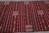 Handwoven kilim 4.5ft x 7.8ft