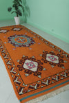 Moroccan berber rug 4.1 X 11.3 Feet