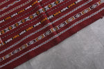 Handwoven kilim 4.5ft x 7.8ft