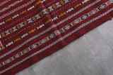 Handwoven kilim 4.5ft x 7.8ft