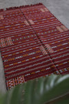 Handwoven kilim 4.5ft x 7.8ft