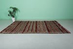 Berber Handwoven rug 5.7 X 11.1 Feet