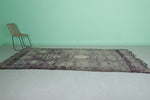 Vintage Moroccan Rug 4.3 x 11.7 ft | Authentic Berber Design