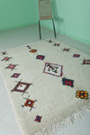 Vintage berber rug 4.8 X 6.7 Feet