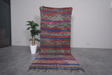 Vintage runner kilim 4 ft x 9 ft Zemmour rug