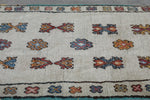 Moroccan runner berber rug 4.1 x 12.3 Feet