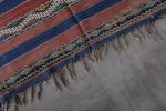 Vintage runner kilim 4 ft x 9 ft Zemmour rug