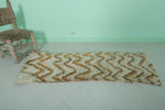 Beautiful Moroccan Hallway Rug 1.8 X 5.4 Feet