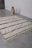 Tribal Berber wedding blanket 4 FT X 4.9 FT