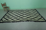 Vintage handmade runner rug  4.2 X 7.3 Feet