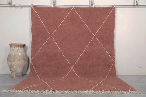 Trellis Beni rug - Moroccan area rug - Solid rug