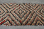 Vintage berber runner rug 2.8 X 7.8 Feet