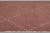 Trellis Beni rug - Moroccan area rug - Solid rug - custom moroccan rugs