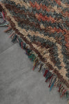 Vintage berber runner rug 2.8 X 7.8 Feet