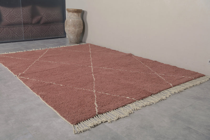 Trellis Beni rug - Moroccan area rug - Solid rug - custom moroccan rugs