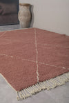 Trellis Beni rug - Moroccan area rug - Solid rug - custom moroccan rugs